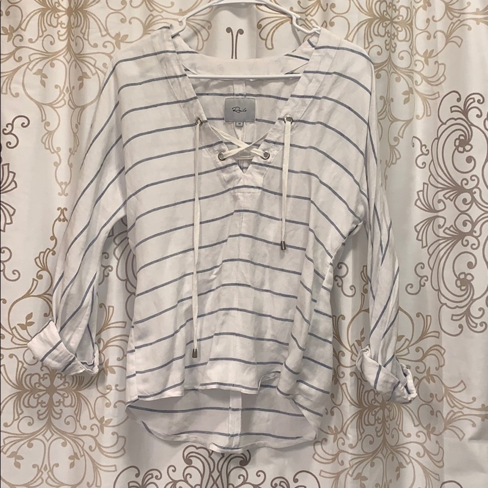 Rails blue/white shirt